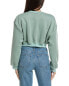 Фото #2 товара Madison Miles Cropped Sweatshirt Women's