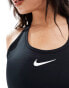 Nike Training Swoosh medium support sports bra in black