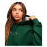 Фото #4 товара SUPERDRY Luxe Metallic Logo Hood Long Sleeve Short Dress