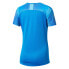 Фото #4 товара Puma Cup Jersey V Neck Short Sleeve Soccer Jersey Womens Blue 70405702