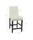 Фото #3 товара Кресла для завтрака кухонные Costway, 25'', набитые гвоздями - набор из 2 шт.