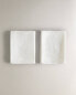 Pack of children’s muslin cloths with embroidered letter (pack of 2)