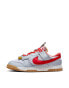 Nike Air Dunk Jumbo trainers in grey and red