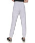 Фото #2 товара Women's Drawstring-Waist Mesh-Trim Joggers