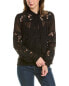 Фото #1 товара Топ DKNY Floral Lace Blouse Femme