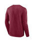 Фото #2 товара Men's Burgundy Colorado Avalanche Authentic Pro Core Collection Secondary Long Sleeve T-Shirt