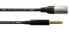 Cordial CCM 7.5 MP - XLR (3-pin) - Male - 6.35mm - Male - 7.5 m - Black