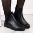 Фото #4 товара Filippo W PAW472 black insulated leather slip-on ankle boots