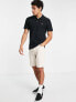 Levi's polo shirt in black with small logo