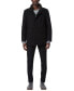 ფოტო #5 პროდუქტის Men's Brooks Melton Wool Car Coat with Faux Fur Collar