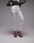 Фото #1 товара Topshop Hourglass high rise Jamie jeans in white