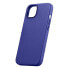 Фото #8 товара Чехол для iPhone 14 Plus ICARER магнитный с MagSafe Litchi Premium Leather Case синий