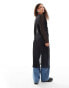 Фото #4 товара Noisy May tie front maxi cardigan in black