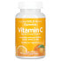 Фото #1 товара California Gold Nutrition, жевательные таблетки с витамином C, натуральный апельсиновый вкус, без желатина, 90 жевательных таблеток