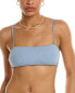 Фото #1 товара Madewell Nic Bandeau Bikini Top Women's Blue S