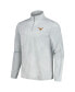 ფოტო #3 პროდუქტის Men's Gray Texas Longhorns Delray Frond IslandZone Half-Zip Jacket