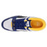 Фото #4 товара Puma Slipstream Leather Logo Lace Up Mens Blue, White, Yellow Sneakers Casual S