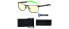 Фото #4 товара Gunnar Optiks FPS Razer Edition - Unisex - Oval - Gaming - Black - Stainless steel - Amber