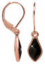 Фото #3 товара Bronze set of earrings and necklace Flame Jet SET-040