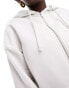 Фото #4 товара Cotton:On relaxed zip front hoodie in vintage white