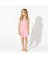 ფოტო #2 პროდუქტის Toddler| Child Girls Dusty Rose Kids 2-Piece Short Sleeve & Shorts Pajama Set