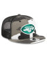 Фото #3 товара Men's Urban Camo New York Jets 9FIFTY Trucker Snapback Hat