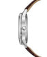 ფოტო #2 პროდუქტის Eco-Drive Men's Corso Brown Leather Strap Watch 44mm