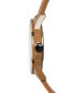 ფოტო #4 პროდუქტის Unisex Sandhill Brown Silicone Strap Watch 44mm