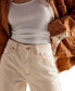 ფოტო #4 პროდუქტის Women's Cotton Tinsley Baggy High-Rise Straight Jeans
