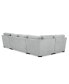 Фото #23 товара Radley 4-Pc. Fabric Chaise Sectional Sofa with Corner Piece, Created for Macy's