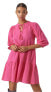 Фото #1 товара Dámské šaty VMPRETTY Regular Fit 10279712 Pink Yarrow