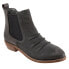 Фото #2 товара Softwalk Rockford S2058-097 Womens Gray Suede Zipper Ankle & Booties Boots