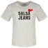 ფოტო #1 პროდუქტის SALSA JEANS Heart Branding short sleeve T-shirt