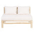 Фото #11 товара Двухместный диван AKAR Натуральный древесина тика 131 x 80 x 77,5 cm