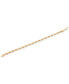 ფოტო #4 პროდუქტის Men's Glitter Rope Bracelet in 10k Gold