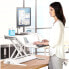 Фото #9 товара Fellowes Lotus Sit-Stand Workstation – White - White - 10 - 442 mm - 15.8 kg - 2.2 kg - 13.6 kg - China