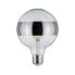 PAULMANN LED-Leuchtmittel G125 Ring 520lm E27 827 6W silber dim