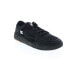 DC Metric ADYS100626-KKG Mens Black Leather Skate Inspired Sneakers Shoes