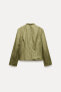 Zw collection creased short jacket