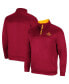 Фото #1 товара Men's Cardinal Iowa State Cyclones No Tomorrow Quarter-Zip Jacket