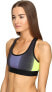 Фото #2 товара Monreal London 171694 Womens Athletic Fit Racerback Sport Bra Cloud Size X-Small