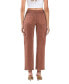 Women's High Rise Cargo Straight Jeans