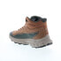 Фото #12 товара Inov-8 RocFly G 390 000995-TATP Mens Brown Canvas Lace Up Hiking Boots