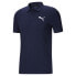 Фото #3 товара Puma Essentials Heather Short Sleeve Polo Shirt Mens Blue Casual 58851106