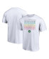 ფოტო #2 პროდუქტის Men's White Boston Celtics Team City Pride T-shirt