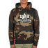 Фото #2 товара ALPHA INDUSTRIES Basic Camo hoodie