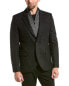 Фото #3 товара The Kooples Wool-Blend Blazer Men's Black 46