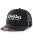 ფოტო #3 პროდუქტის Men's Black Kyle Busch Cheddar's Sure Shot Brrr Trucker Adjustable Hat