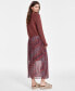 ფოტო #2 პროდუქტის Women's Coppola Pleated Maxi Skirt