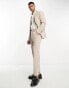 Selected Homme loose fit suit trouser in sand